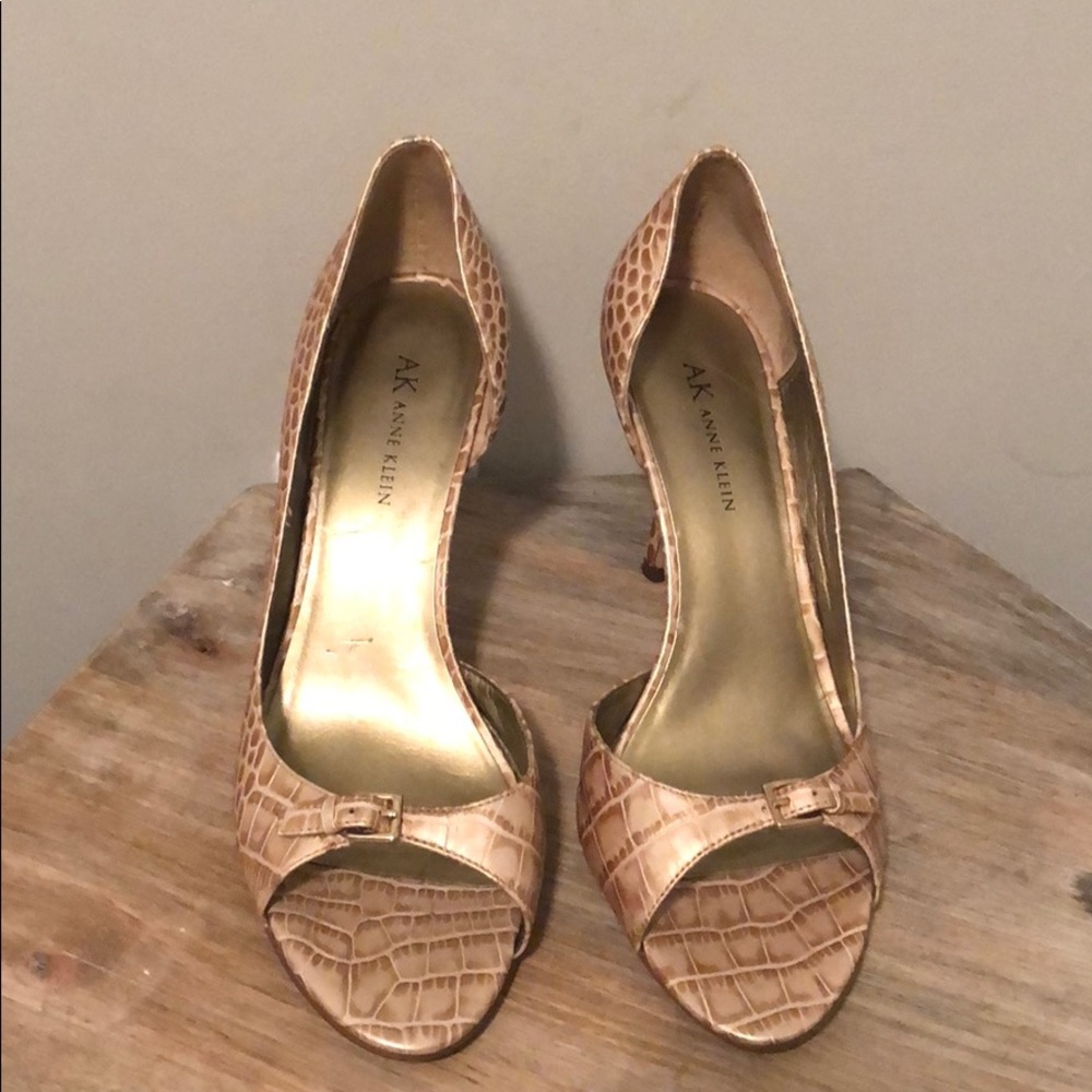 Anne Klein Gold Heels